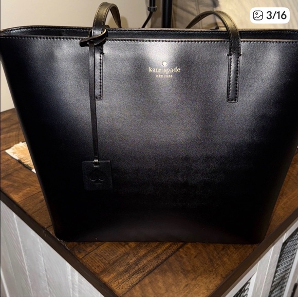 Kate Spade Elegant Black Tote - Picture 2 of 11